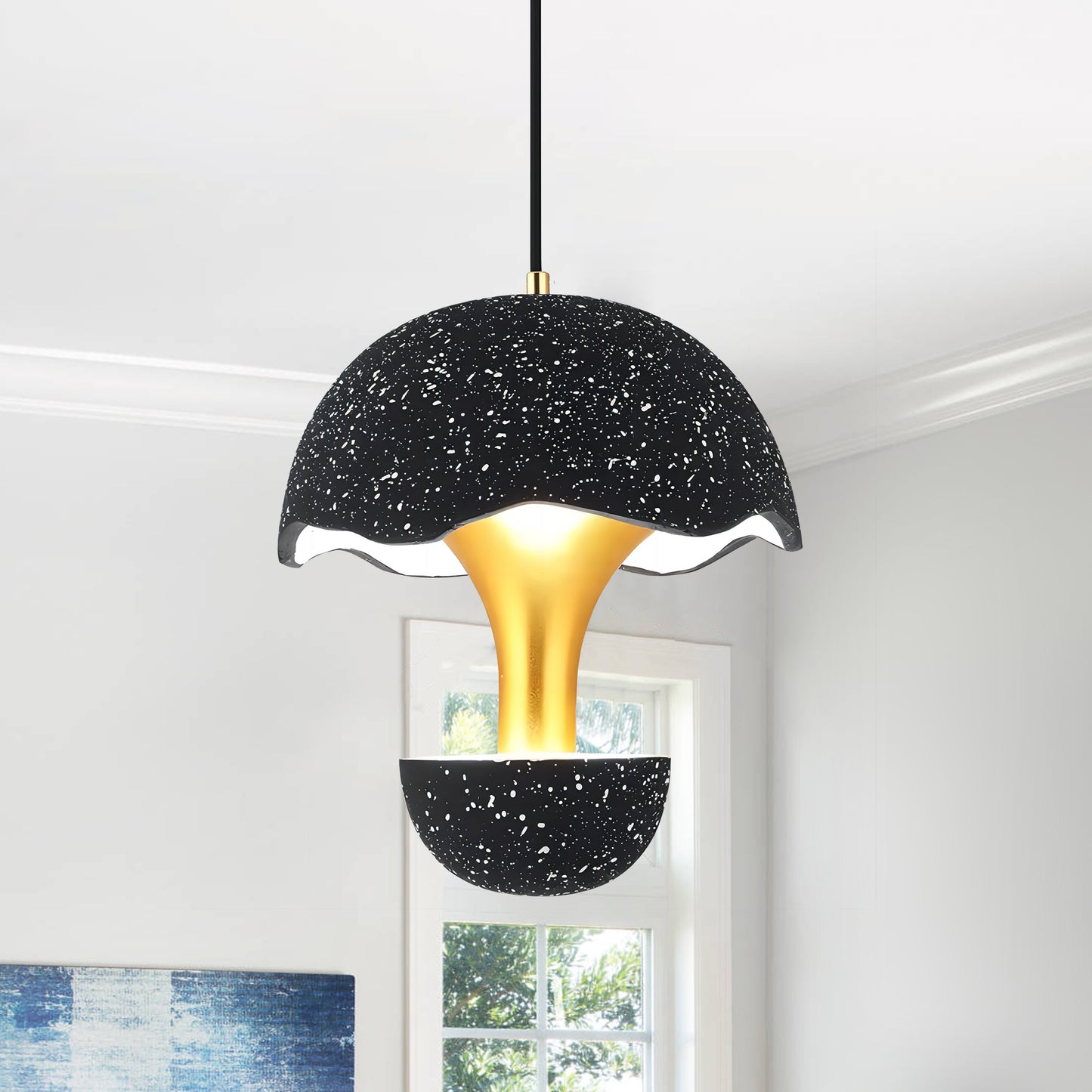 Cement Magic Stone Pendant Lamp