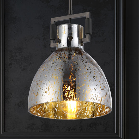 Cloche Glass Pendant Lamp