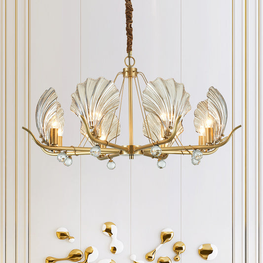 Shell Crystal Chandelier