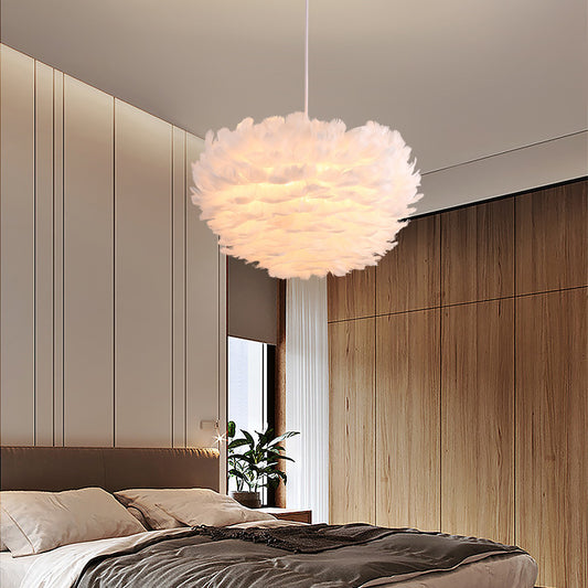 Modern Feather Pendant Lamp