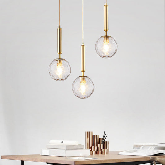 Miira 1 Brass Optic Pendant Lamp