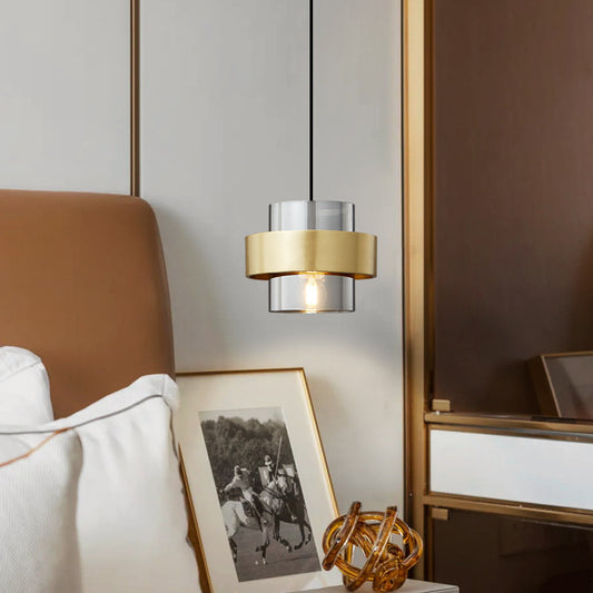 Modern Brass Pendant Light