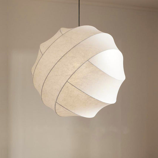 Modern Silk Cloth Pendant Light